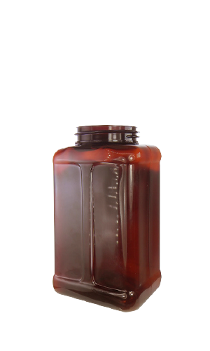 Frasco Recto Ámbar 650 ml. 500 ml – 1 L en PET, código 090689 — Envases y Algo Más