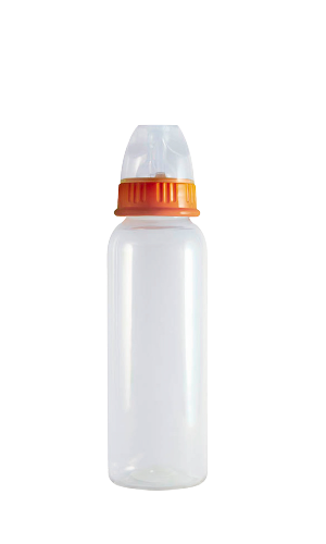 Biberón Transparente 9 Onzas 250 – 500 ml en PET, código 100711 — Envases y Algo Más