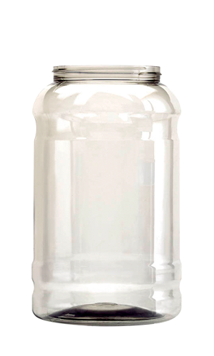 Tarro Un Galón 3785 ml en PET, código 130002 — Envases y Algo Más