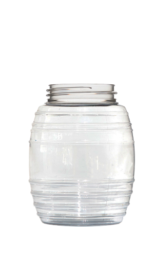 Barril Cilíndrico 500 ml. 500 ml – 1 L en PET, código 130017 — Envases y Algo Más