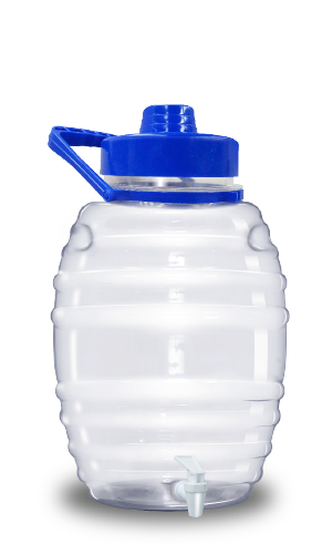 Vitrolero Barril 20 lts. 20000 ml en PET, código 130090 — Envases y Algo Más