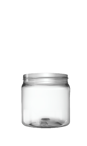 Tarro 500 ml. 500 ml – 1 L en PET, código 140028 — Envases y Algo Más