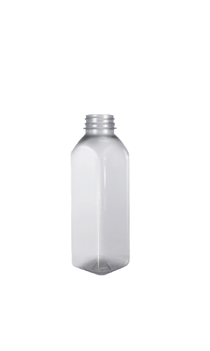 Botella Cuadrada Juguero 350 ml. 250 – 500 ml en PET, código 150024 — Envases y Algo Más