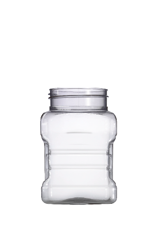 Tarro Cuadrado 450 ml. 250 – 500 ml en PET, código 150026 — Envases y Algo Más