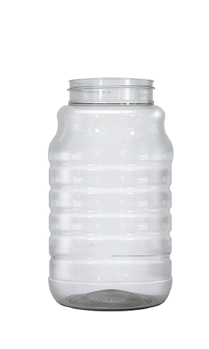 Tarro Anillado 1,350 ml. 1 – 2 L en PET, código 150029 — Envases y Algo Más