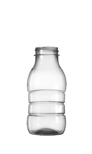 Lácteo anillado 250 ml. 250 ml en PET, código 170002 — Envases y Algo Más