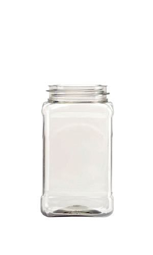 Frasco Cuadrado 500 ml. 500 ml – 1 L en PET, código 170003 — Envases y Algo Más