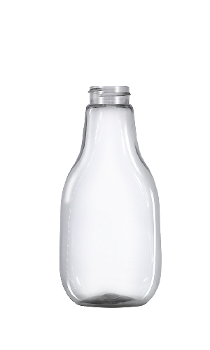 Oval SQ Tradicional 250 ml. 250 ml en PET, código 170022 — Envases y Algo Más