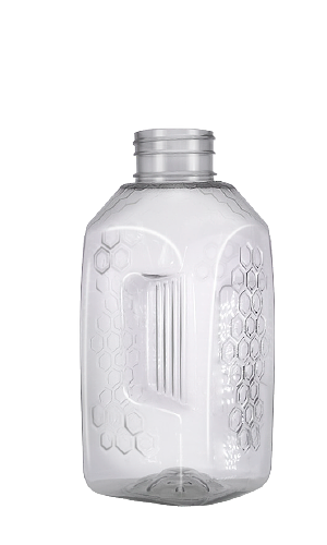 Panal Cuadrada 1,300 ml. 1 – 2 L en PET, código 170039 — Envases y Algo Más