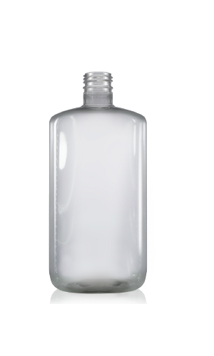 Botella Cuadrada 500 ml. 500 ml – 1 L en PET, código 210025 — Envases y Algo Más