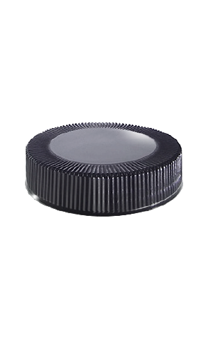 Tapa Estriada 63 mm in PP, code 390011 — Envases y Algo Más