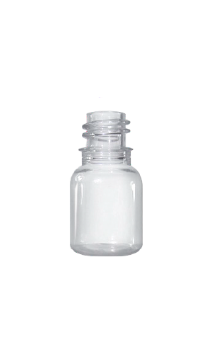 Transparente 10 ml. 10 ml en PET, código 410013 — Envases y Algo Más