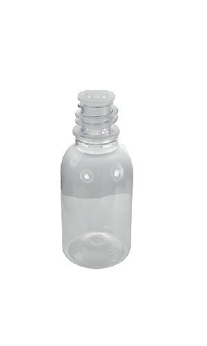 Transparente 55 ml. 55 ml en PET, código 410027 — Envases y Algo Más