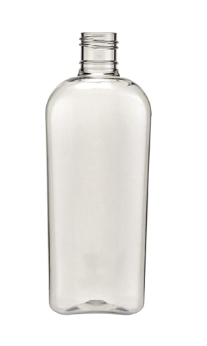 Botella Oval 250 ml. 250 ml en PET, código 480002 — Envases y Algo Más