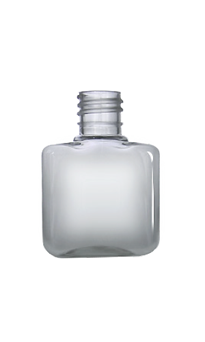 Institucional / Cuadrada 30 ml. 30 ml en PET, código 480007 — Envases y Algo Más