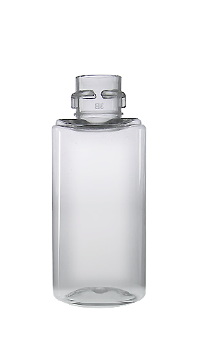 Oval Snap c/tapa transp. 30 ml. 30 ml en PET, código 480011 — Envases y Algo Más