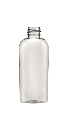 Botella Oval 60 ml. 60 ml en PET, código 480038 — Envases y Algo Más