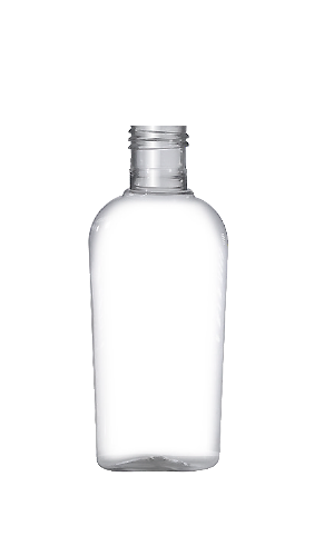 Botella Oval 125 ml. (480040) 125 ml en PET, código 480040 — Envases y Algo Más