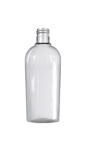 Botella Oval 200 ml. 200 ml en PET, código 480050 — Envases y Algo Más
