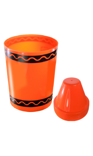 Estuche Crayola Gigante en PET, código 480111 — Envases y Algo Más