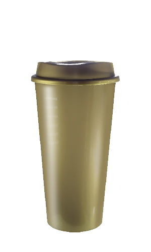 Vaso Cafetero 450 ml. 250 – 500 ml en PP, código 530044 — Envases y Algo Más