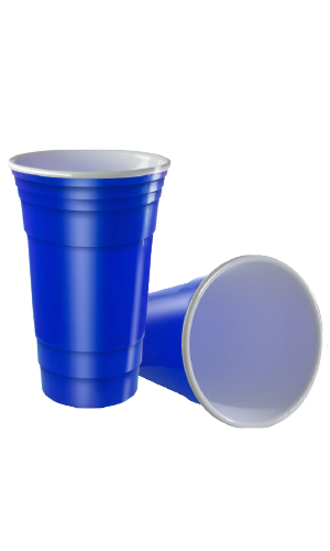 Vaso Fiesta Doble Pared 900 ml. 500 ml – 1 L en PP, código 530046 — Envases y Algo Más