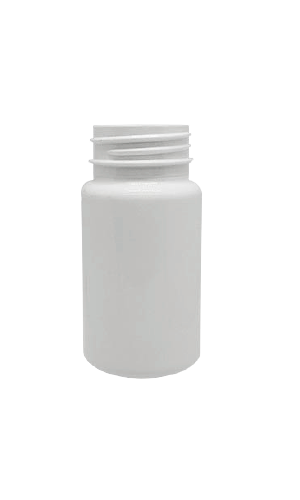 Frasco Blanco 110 ml. 110 ml en PEAD, código 90173 — Envases y Algo Más